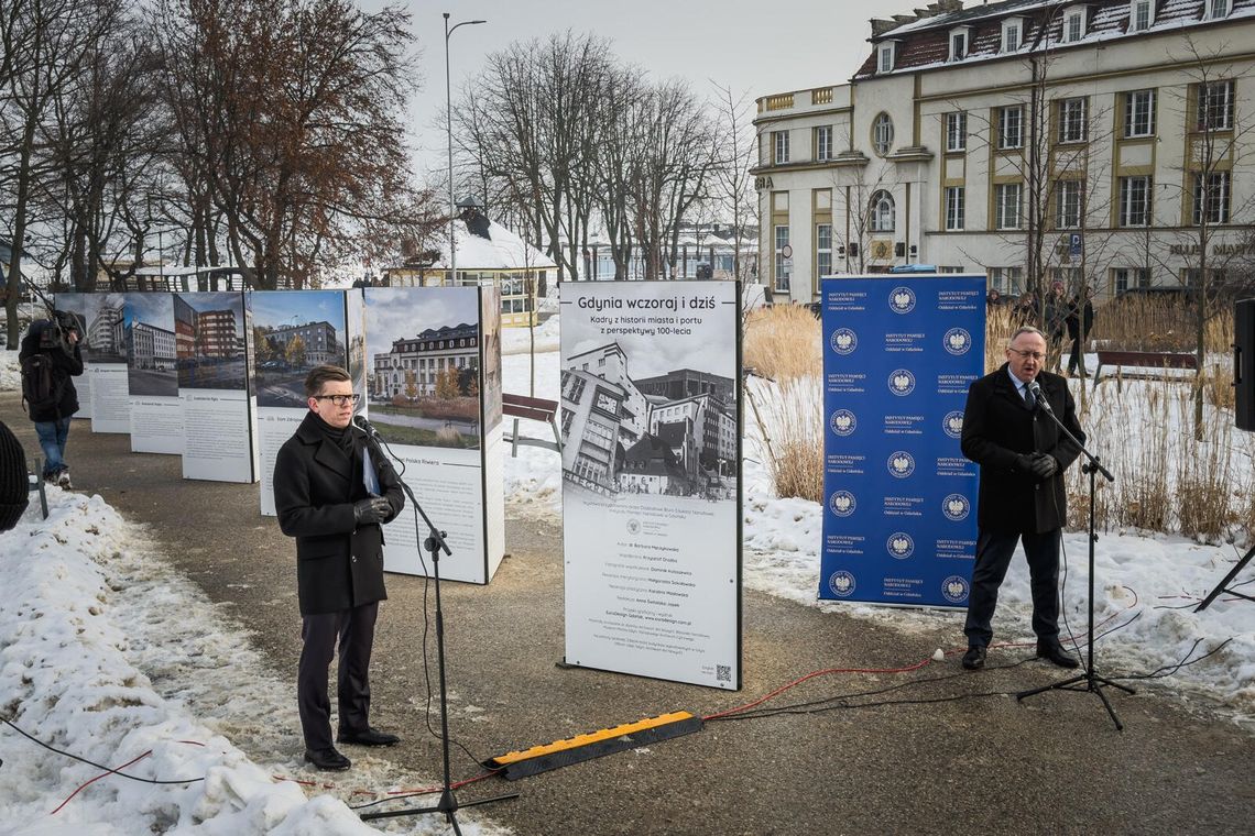 Gdynia wczoraj i dziś. Wstawa IPN z okazji 100-lecia miasta