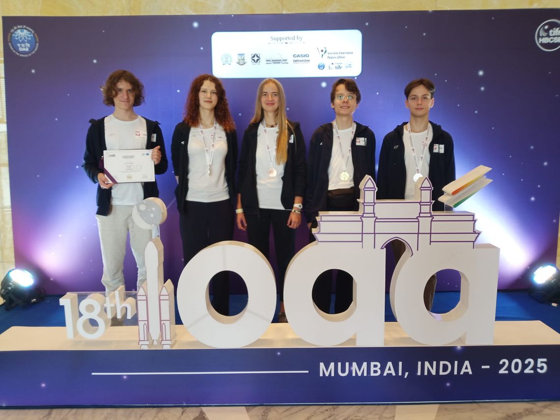 polska reprezentacja na 18. IOAA Mumbai, Indie 2025