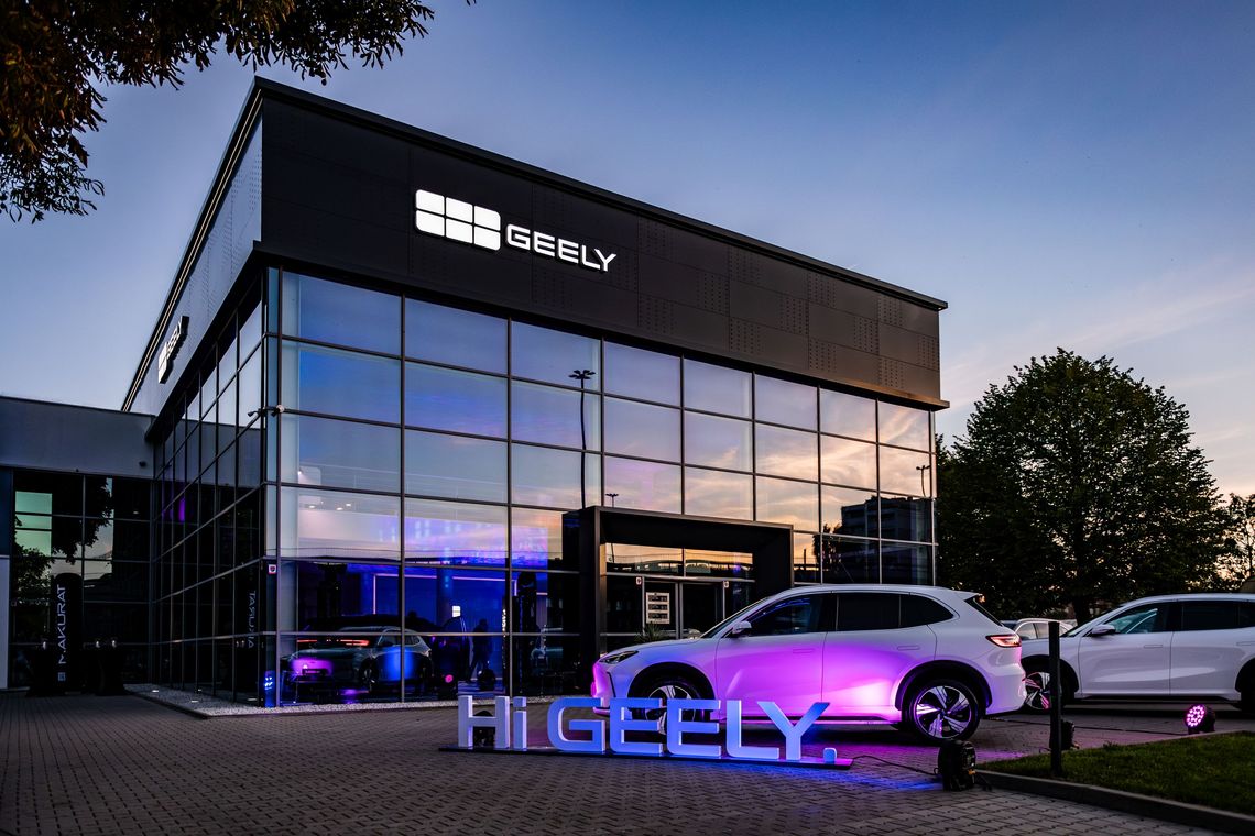 otwarcie salonu Geely w Gdańsku