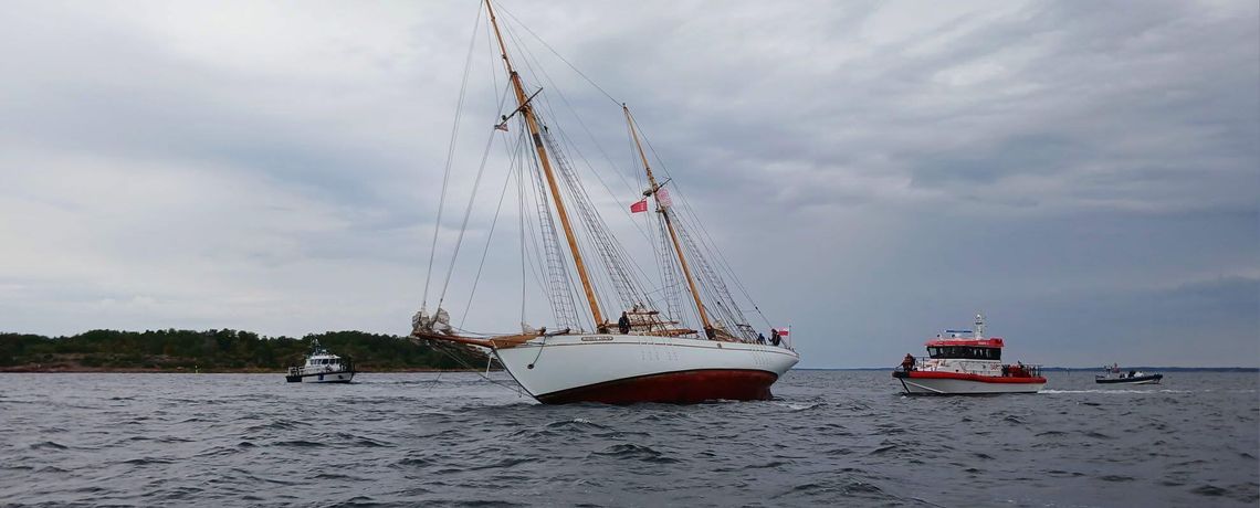 „Generał Zaruski” osiadł na mieliźnie u wybrzeży Finlandii „Generał Zaruski” na mieliźnie koło Wysp Alandzkich