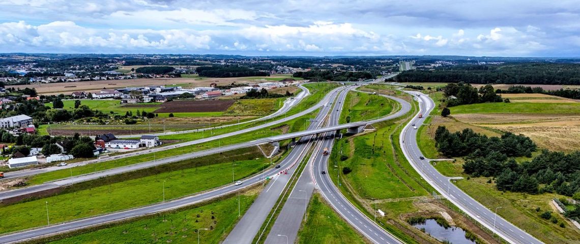 Od poniedziałku zmiany na połączeniu Trasy Kaszubskiej z Obwodnicą Metropolitalną