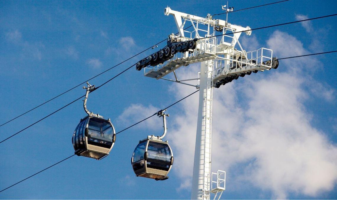 kolej linowa, zdjęcie ilustracyjne