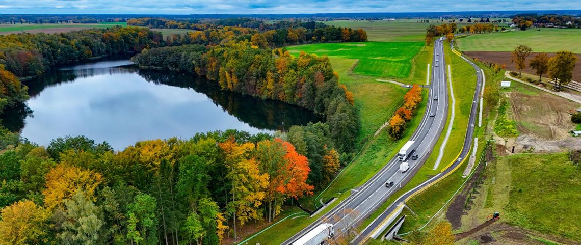Nowy odcinek drogi krajowej nr 22 Zblewo-Sucumin już otwarty DK22