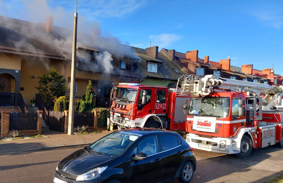 Groźne pożary w Starogardzie Gdańskim i Wąglikowicach