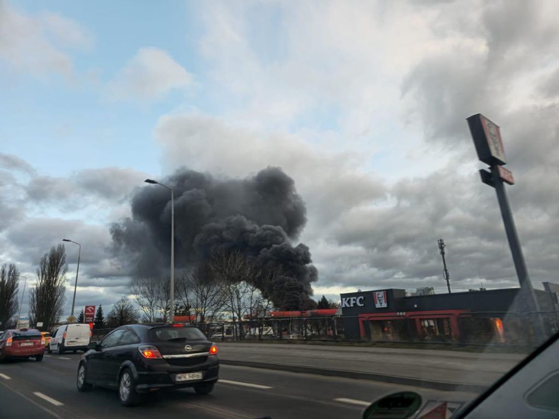 Groźny pożar w Gdańsku. Nie ma poszkodowanych, ogień już opanowany