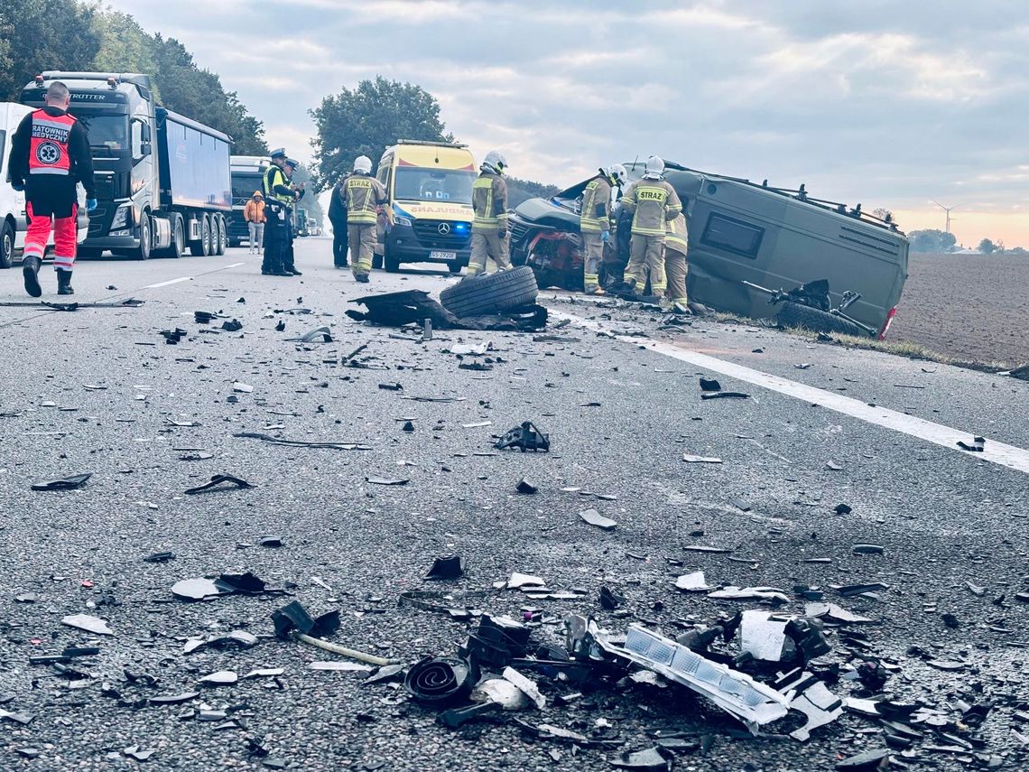 wypadek w Rębowie