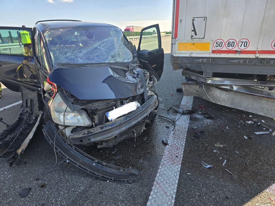 Groźny wypadek na krajowej „siódemce”. Ruch w kierunku Warszawy już przywrócony