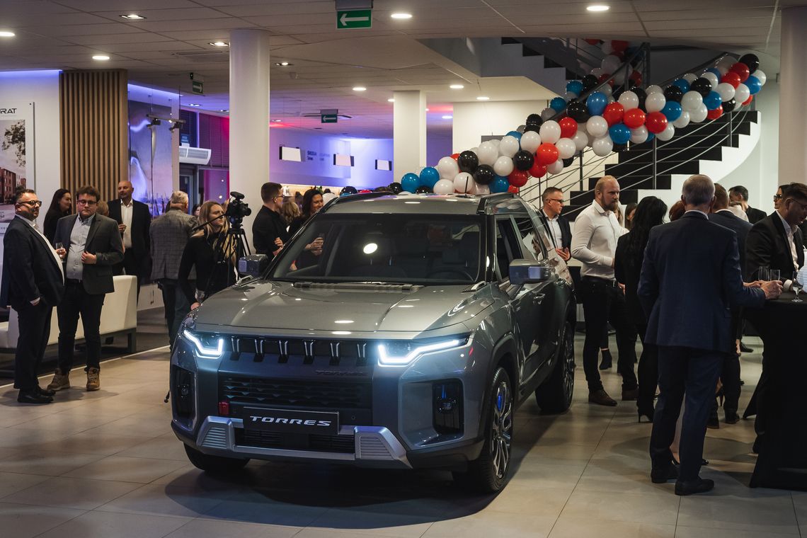 Grupa Makurat oficjalnie zainaugurowała działalność salonu SsangYong Makurat w Gdańsku