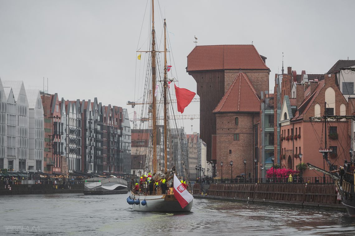 Generał Zaruski, powrót z wyprawy na Spitsbergen, Gdańsk 2025