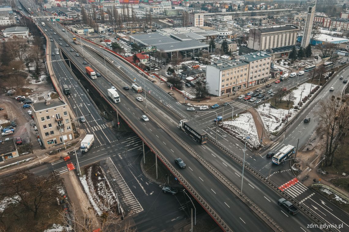 Horror komunikacyjny w Gdyni? Główny ciąg Estakady Kwiatkowskiego będzie zamknięty