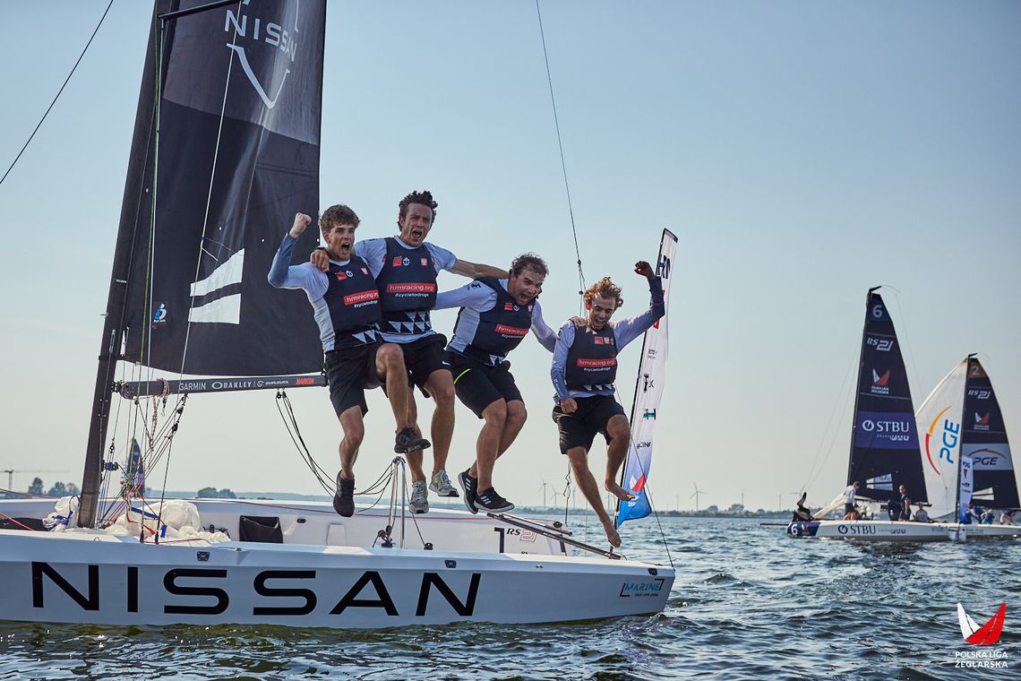 HRM Racing triumfuje w Pucku. Gdańskie załogi na podium żeglarskiej ekstraklasy HMR Racing, Puck 2026