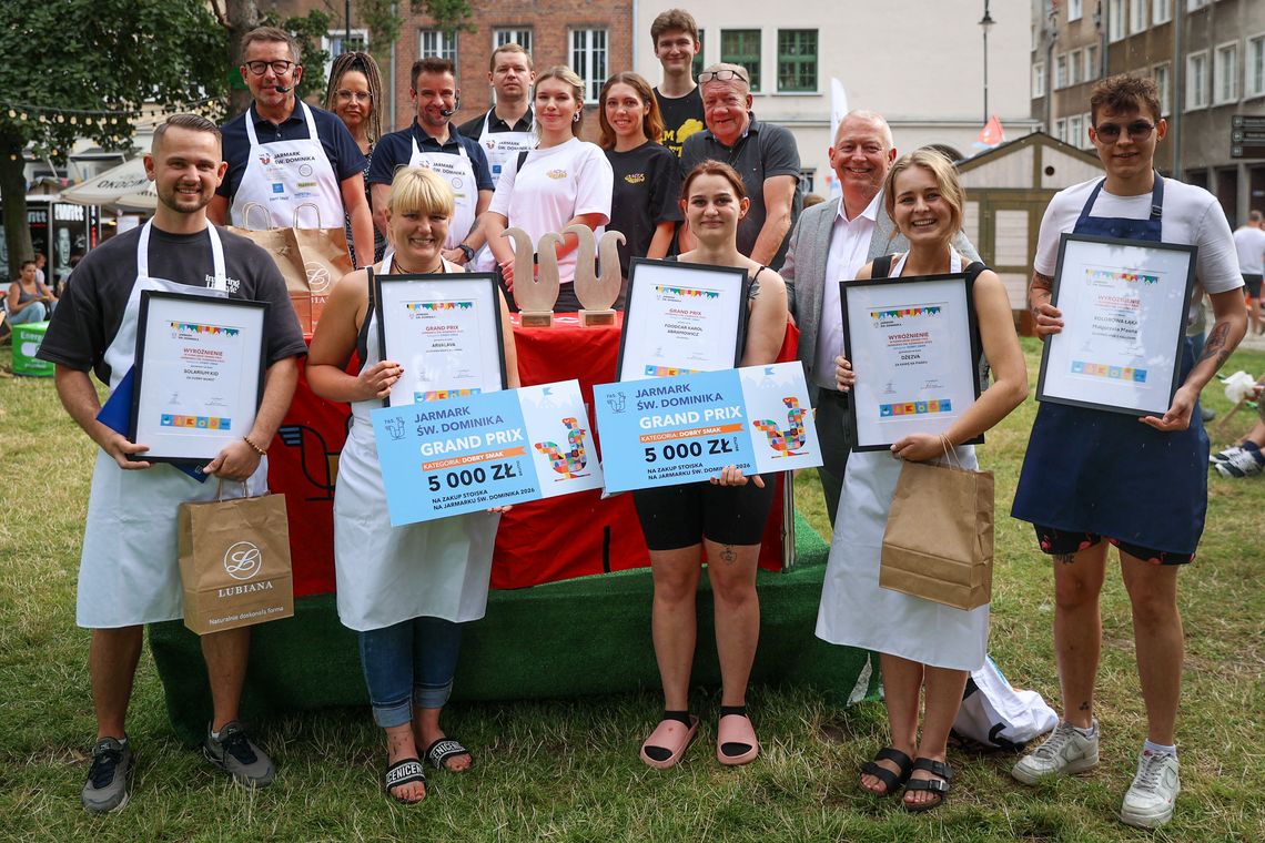 najlepsi w kategorii Dobry Smak na Jarmarku św. Dominika 2025