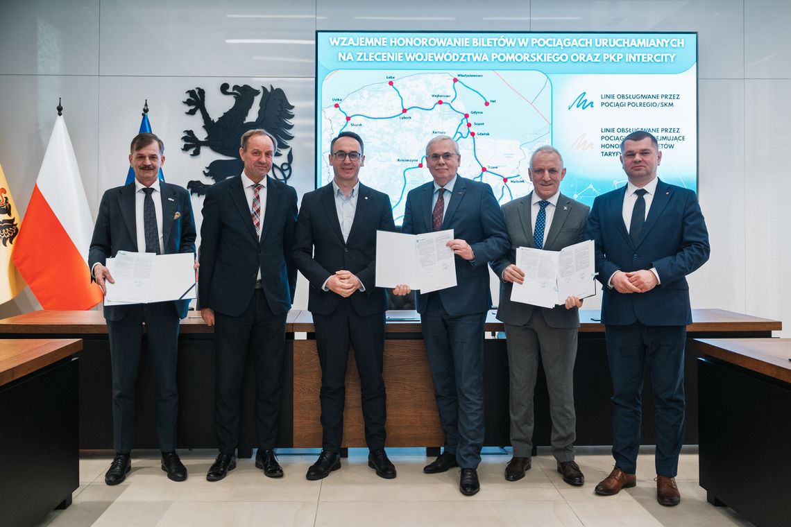 porozumienie PKP Intercity, Polregio i PKP SKM Trójmiasto, Gdańsk 2026