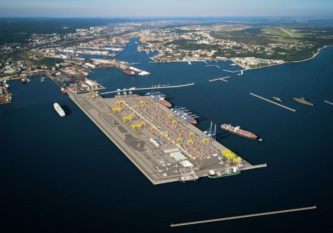 Jedna spółka zainteresowana partnerstwem prywatnym w budowie i obsłudze Portu Zewnętrznego w Gdyni