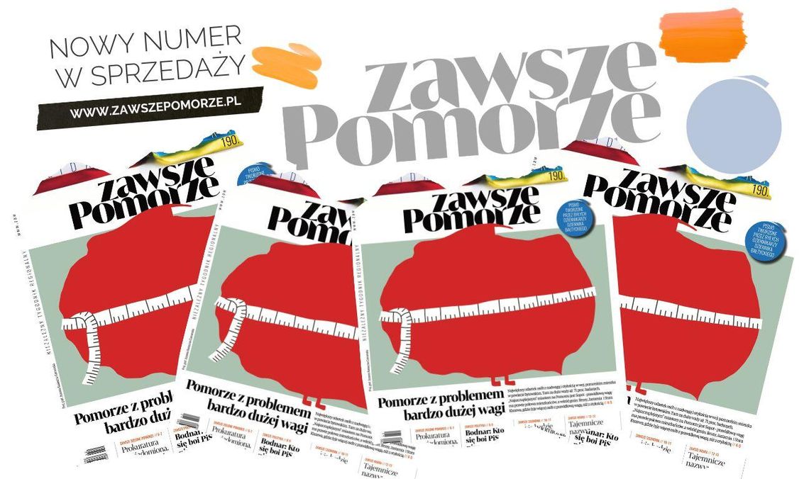 okładka 203. numeru tygodnika „Zawsze Pomorze”