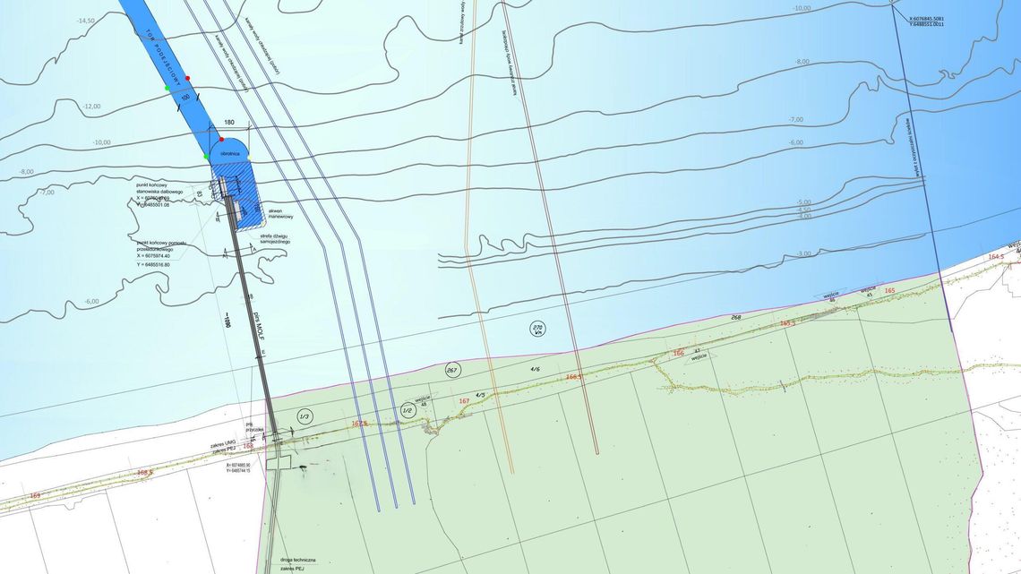 Jest zgoda środowiskowa na budowę pirsu wyładunkowego dla elektrowni jądrowej w Choczewie Jest zgoda środowiskowa na budowę pirsu wyładunkowego dla elektrowni jądrowej w Choczewie