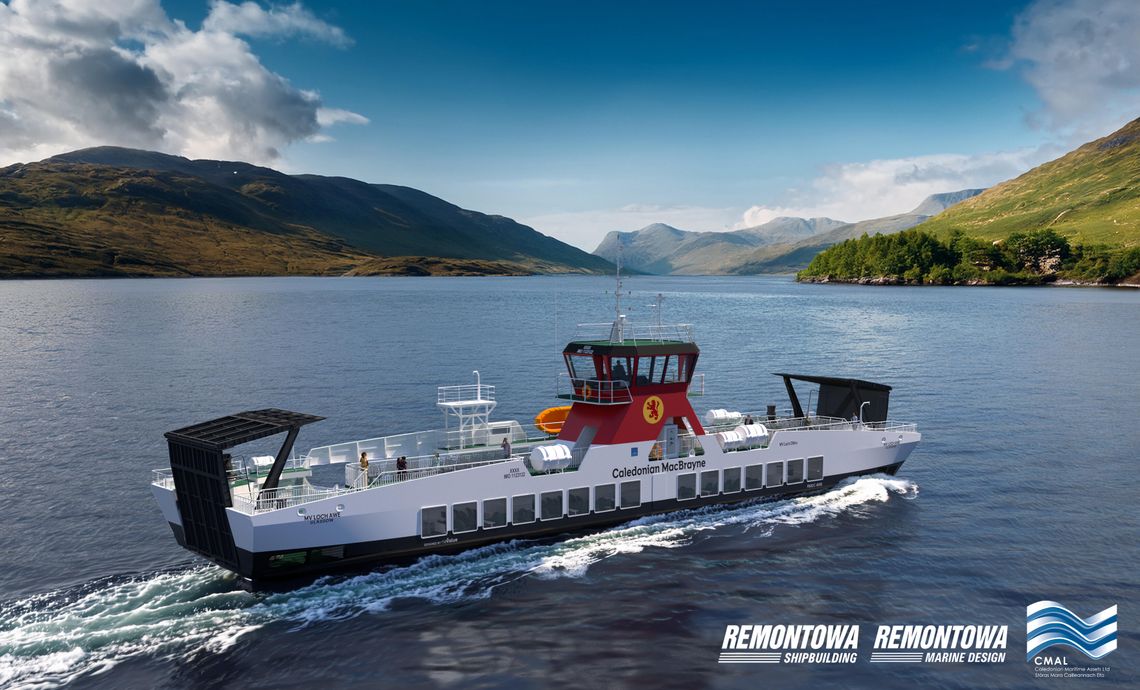 Kamienie milowe w budowie floty promów dla szkockiego operatora CMAL