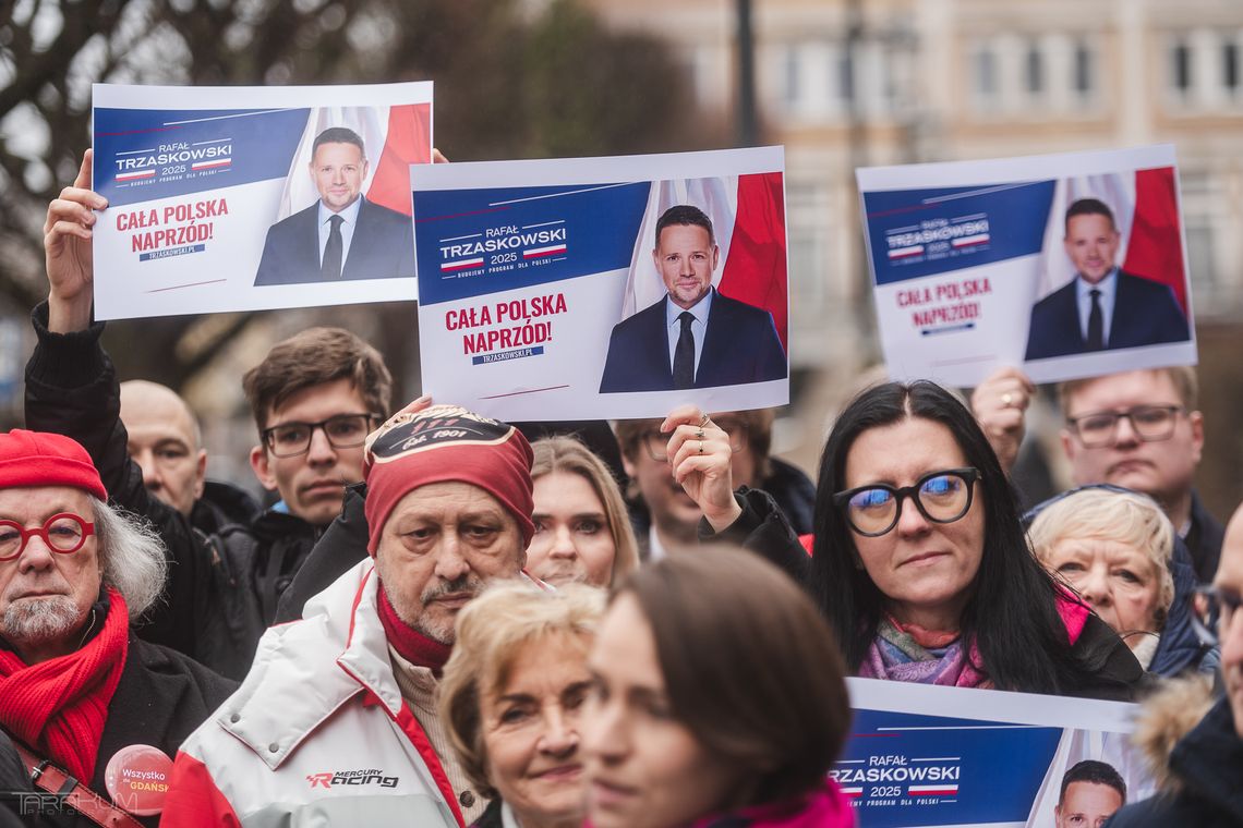 inauguracja kampanii wyborczej Rafała Trzaskowskiego na Pomorzu, Gdańsk 2025