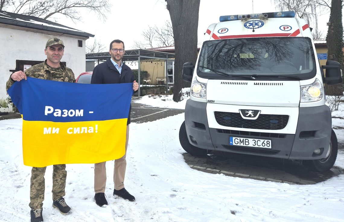 karetka dla Ukrainy, Malbork