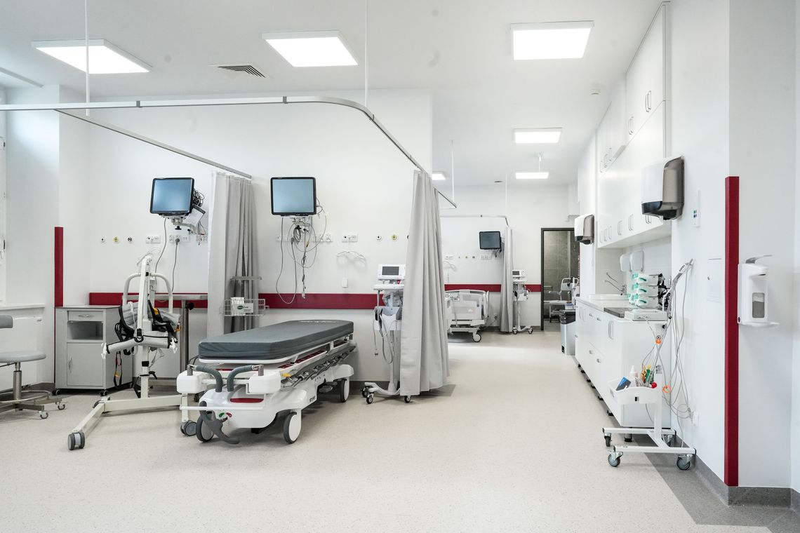 Szpitalny Oddział Ratunkowy w szpitalu w Kartuzach po remoncie