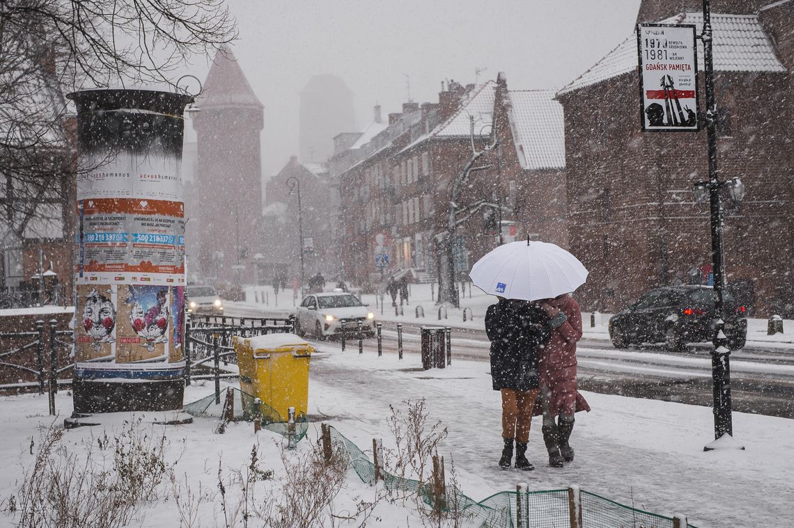 Gdańsk, zima Gdańsk