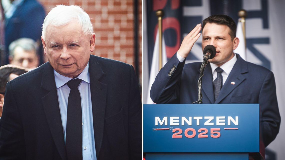 Jarosław Kaczyński, Sławomir Mentzen
