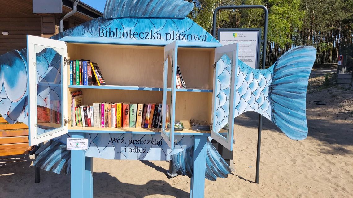 Kociewie bibliotekami stoi. W Szteklinie i Ocyplu otwarto biblioteczki plażowe