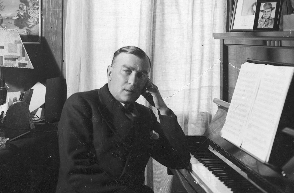 Karol Szymanowski w willi Atma w Zakopanem, lata 30. XX w.