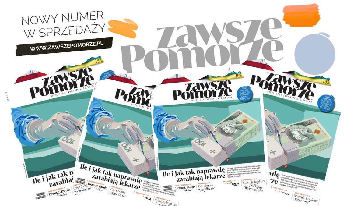 okładka 206. numeru tygodnika „Zawsze Pomorze”