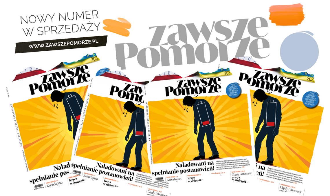 Kolejne wydanie "Zawsze Pomorze". O tym piszemy w nowym numerze! Kolejne wydanie "Zawsze Pomorze". O tym piszemy w nowym numerze!