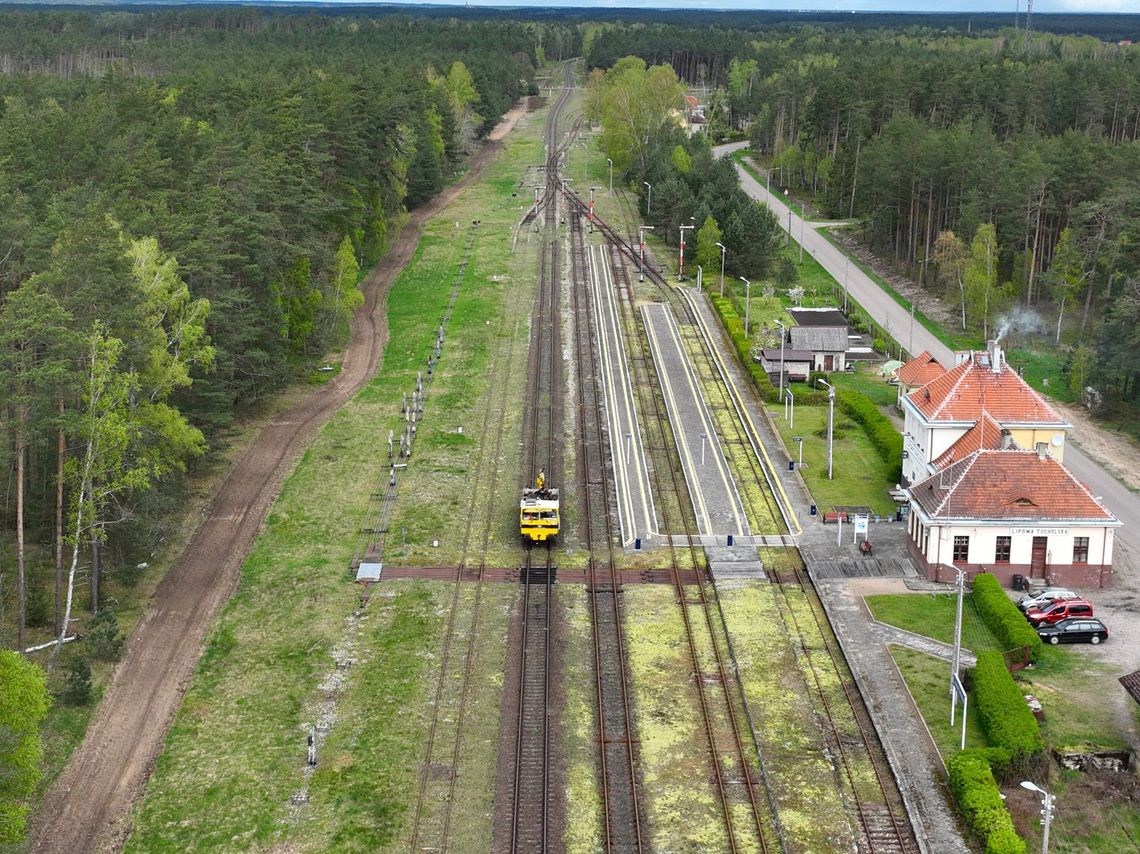 modernizacja linii kolejowej nr 201, stacja Lipowa Tucholska