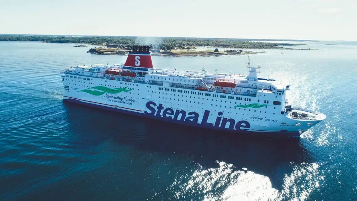 prom stena Spirit, Stena Line uszkodzony prom