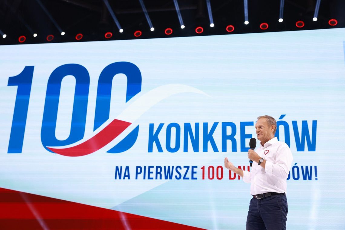 Donald Tusk, konwencja KO, Tarnów