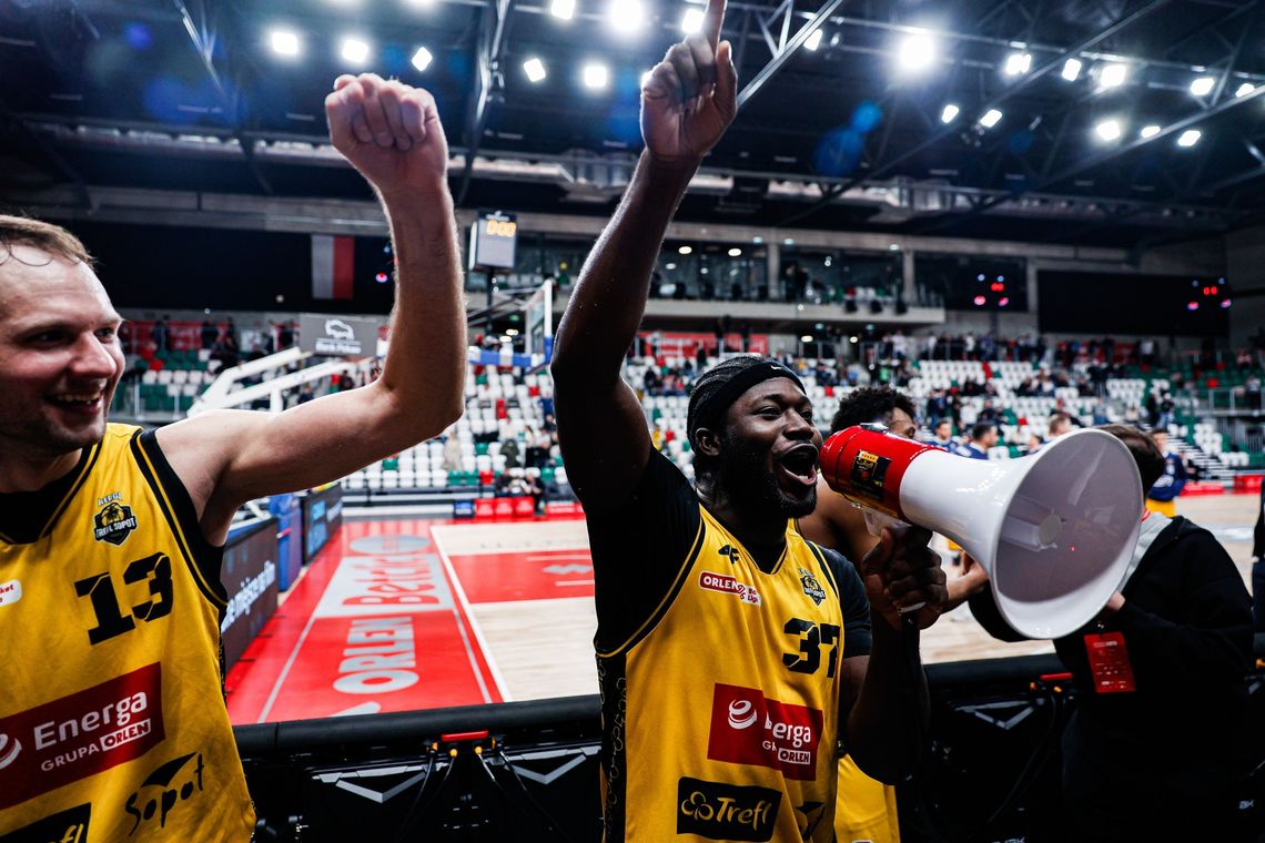 Koszykarze Energi Trefl Sopot bliżej ósmego Pucharu Polski Koszykarze Energi Trefl Sopot bliżej ósmego Pucharu Polski