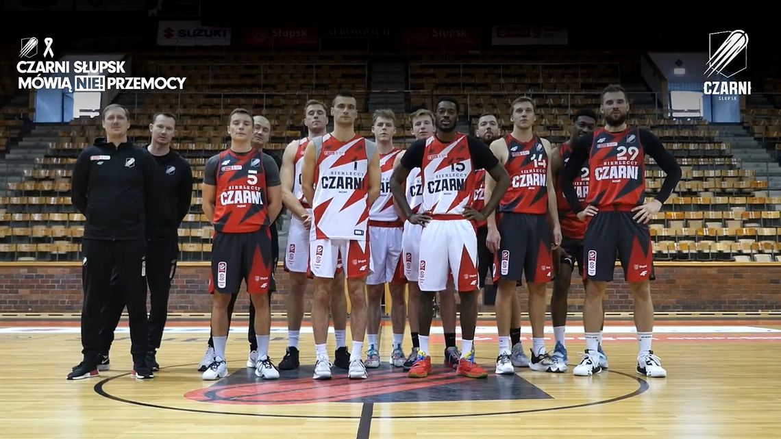 Koszykarze ze Słupska przeciwko przemocy