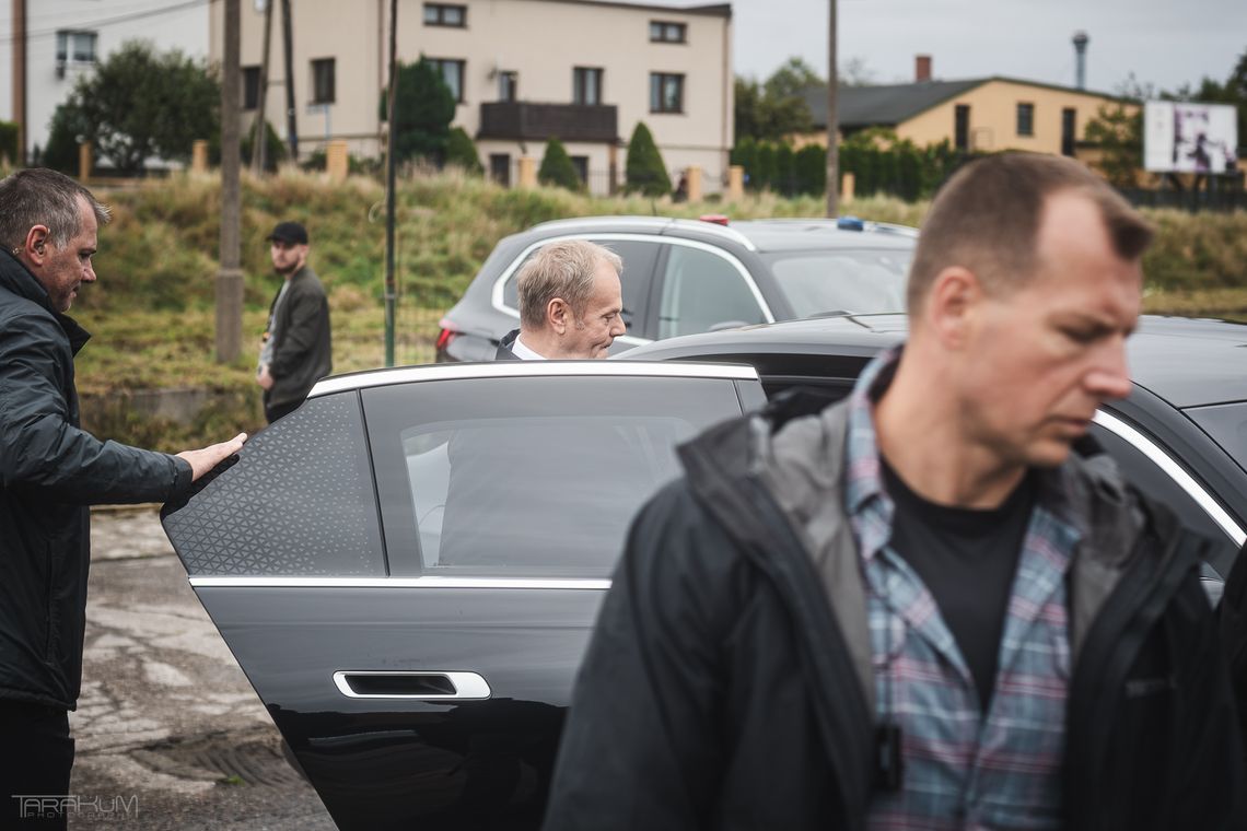 Donald Tusk w Sierakowicach, zdjęcie ilustracyjne