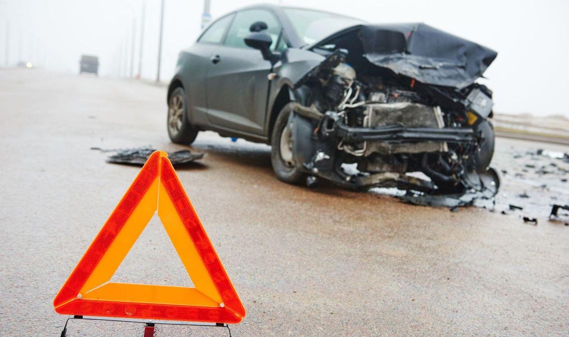 kolizja, zdjęcie ilustracyjne