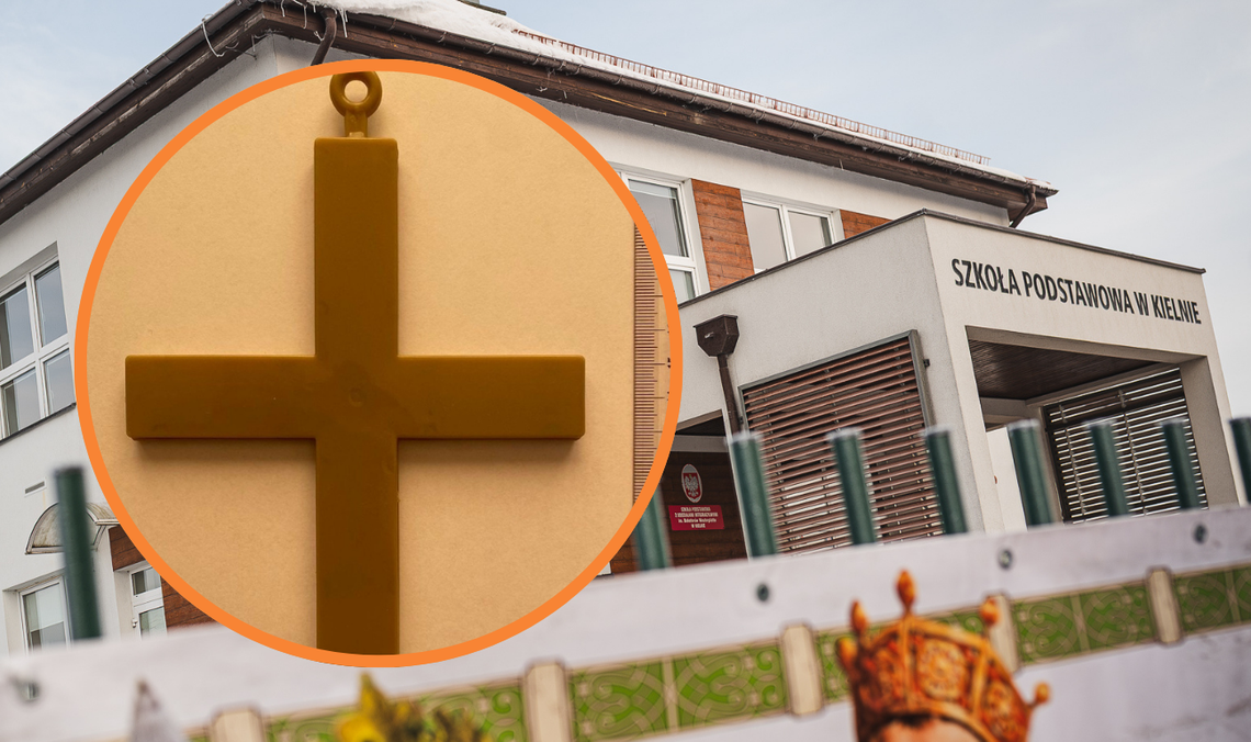 Krzyż z plastiku wyrzucony do kosza w szkole. Czy doszło do przestępstwa? Krzyż z plastiku wyrzucony do kosza w szkole. Jego wyrzucenie to przestępstwo?