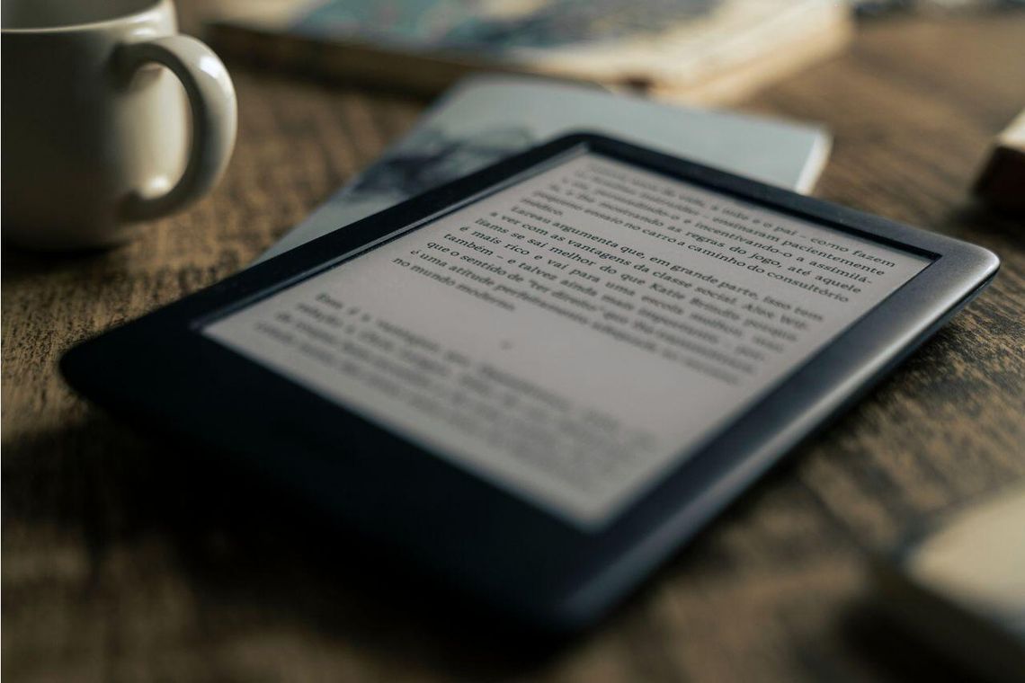 czytnik książek, zdjęcie ilustracyjne