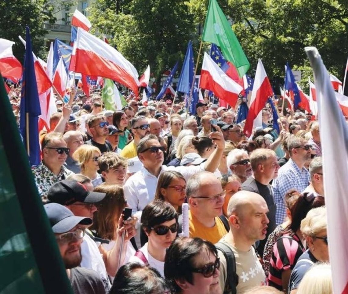 marsz 4 czerwca, Warszawa