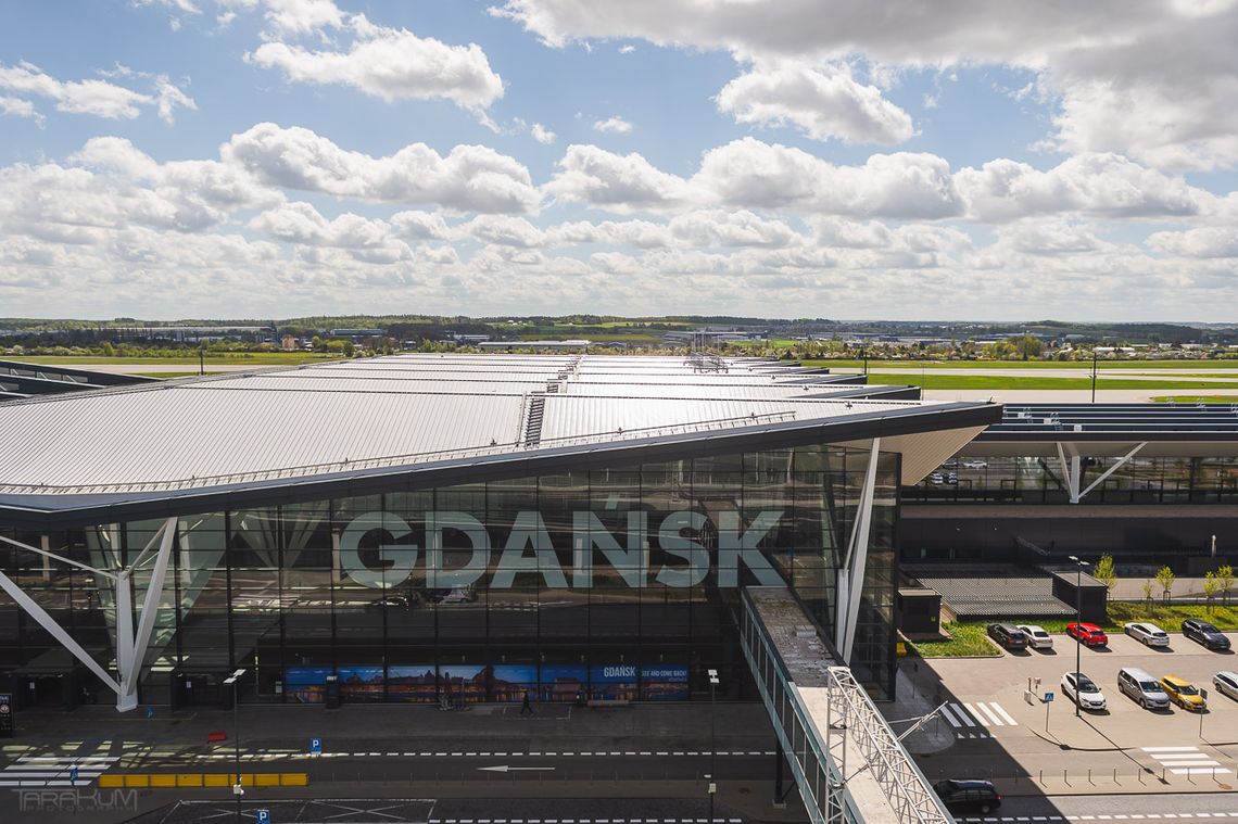 lotnisko w Gdańsku