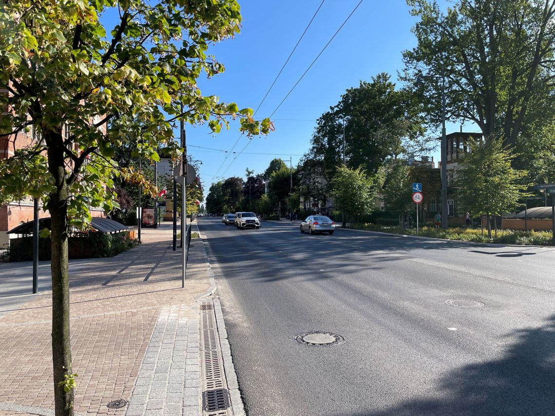 Latem kolejny etap remontu Alei Niepodległości w Sopocie