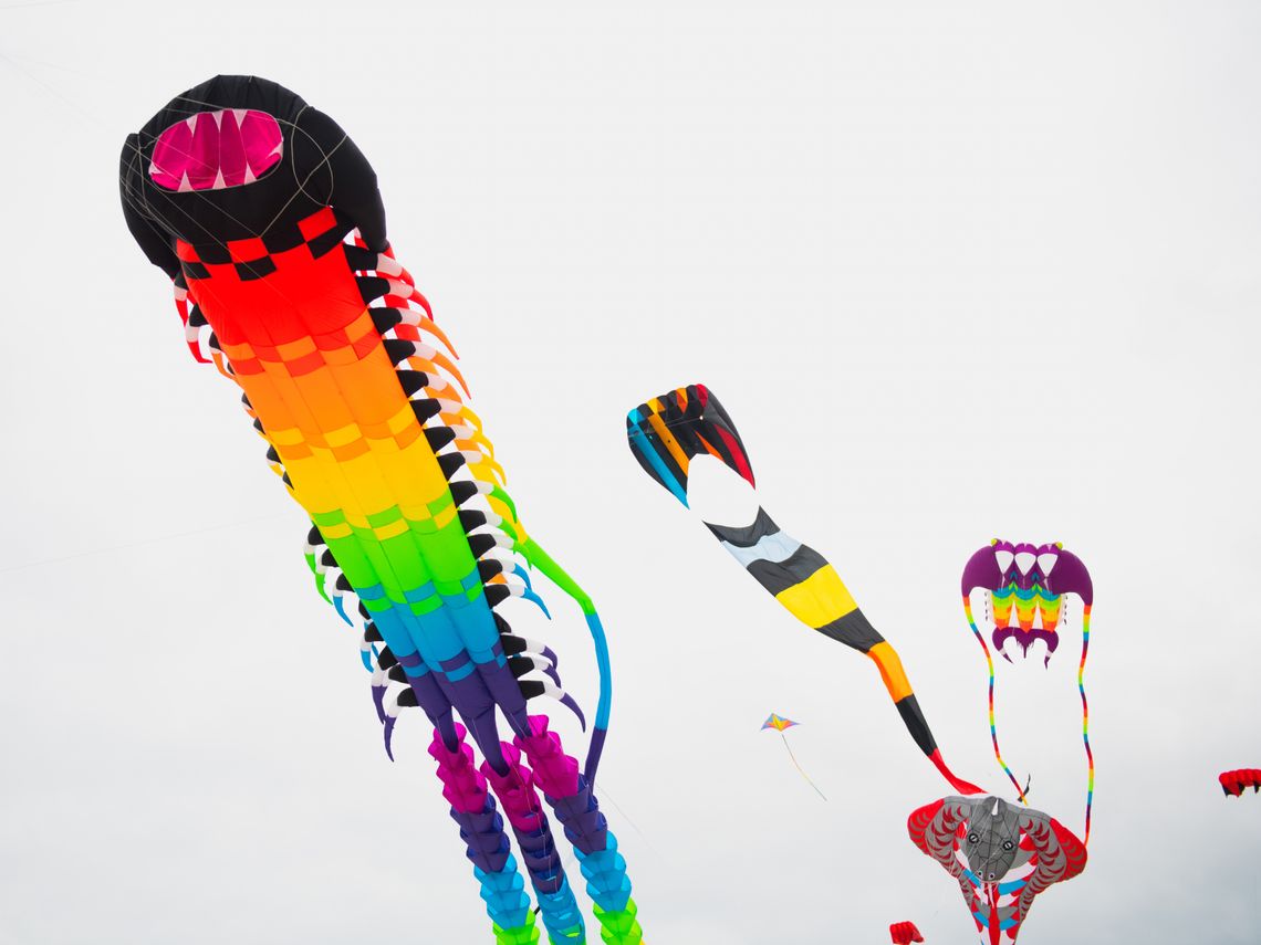 Łeba ponownie stała się światową stolicą latawców! Festiwal trwa do niedzieli