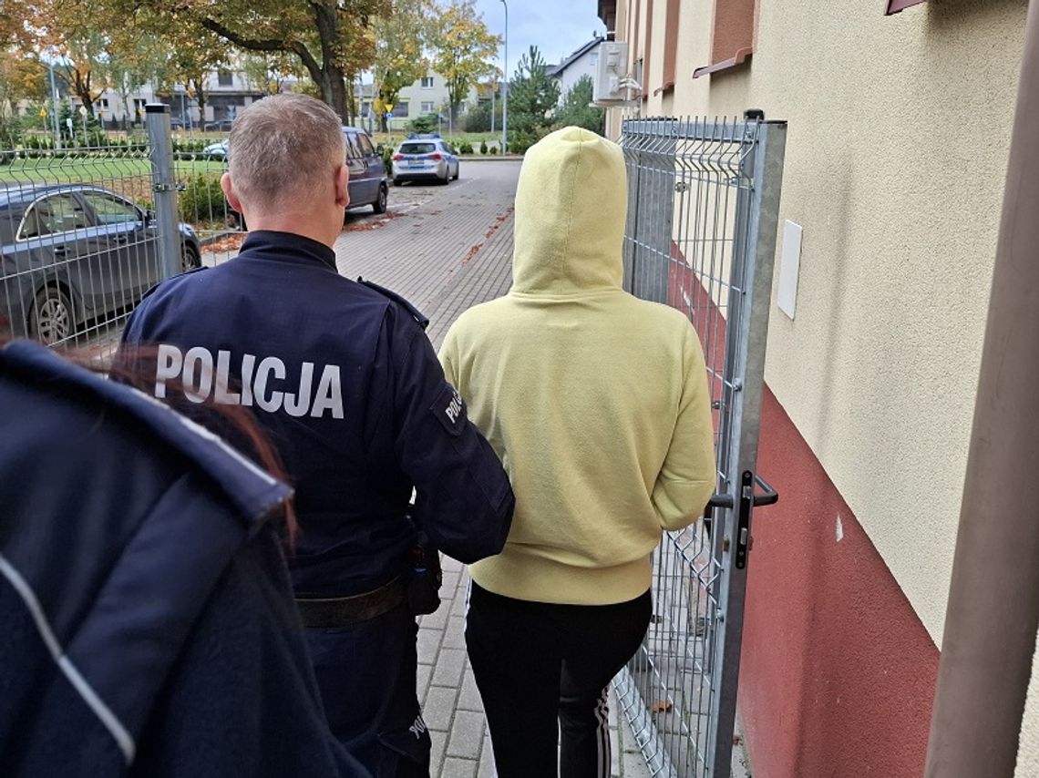 Lębork: Udawała, że śpi, ale nie oszukała przeznaczenia. Ukrywała się siedem miesięcy