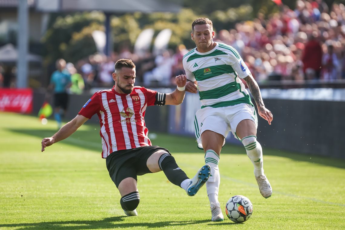 Lechia Gdańsk oddała awans do drugiej rundy Pucharu Polski