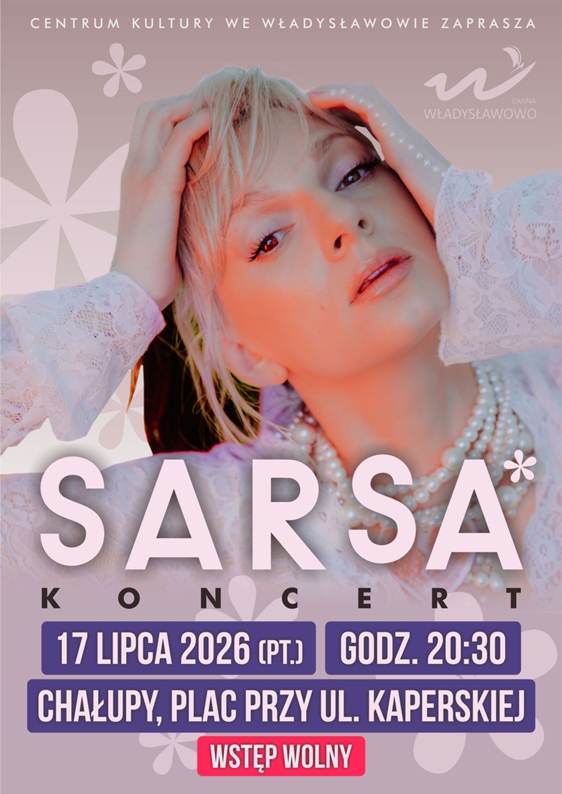 Letni wieczór w Chałupach z Sarsą. Wybierz się na bezpłatny koncert
