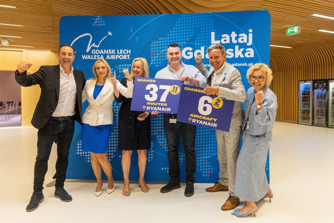 Ryanair zapowiada wielką ekspansję w Gdańsku. 600 mln dolarów inwestycji i 11 nowych tras Ryanair szykuje wielką ekspansję w Gdańsku. 11 nowych tras
