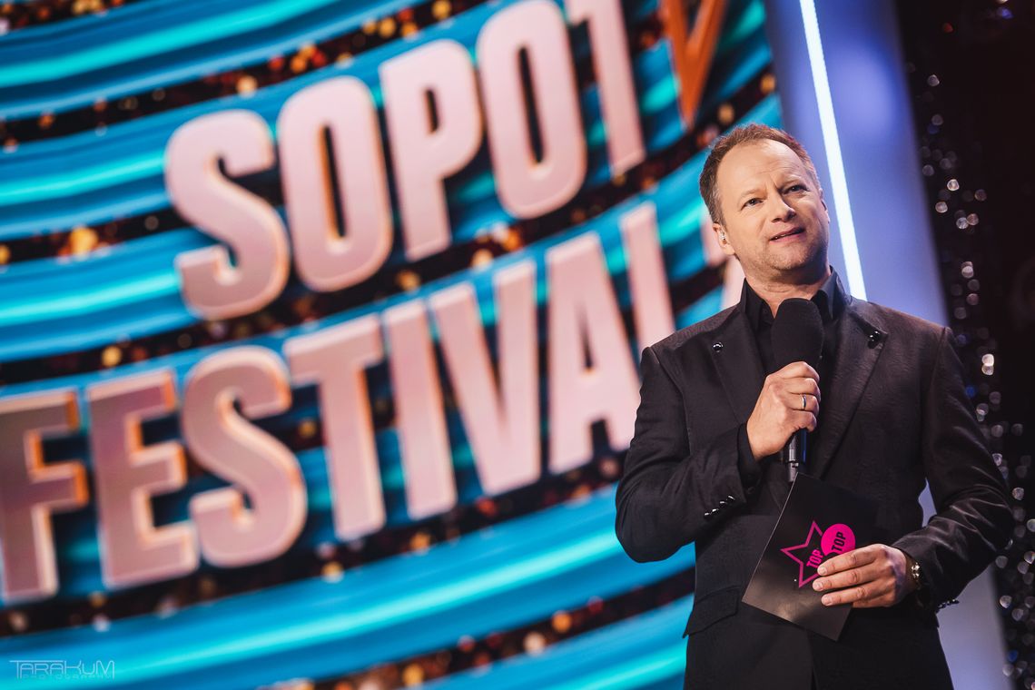 Maciej Stuhr kompletnie odleciał podczas sopockiego festiwalu