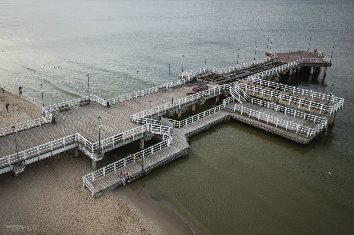 molo w Gdańsku-Brzeźnie, zdjęcie ilustracyjne