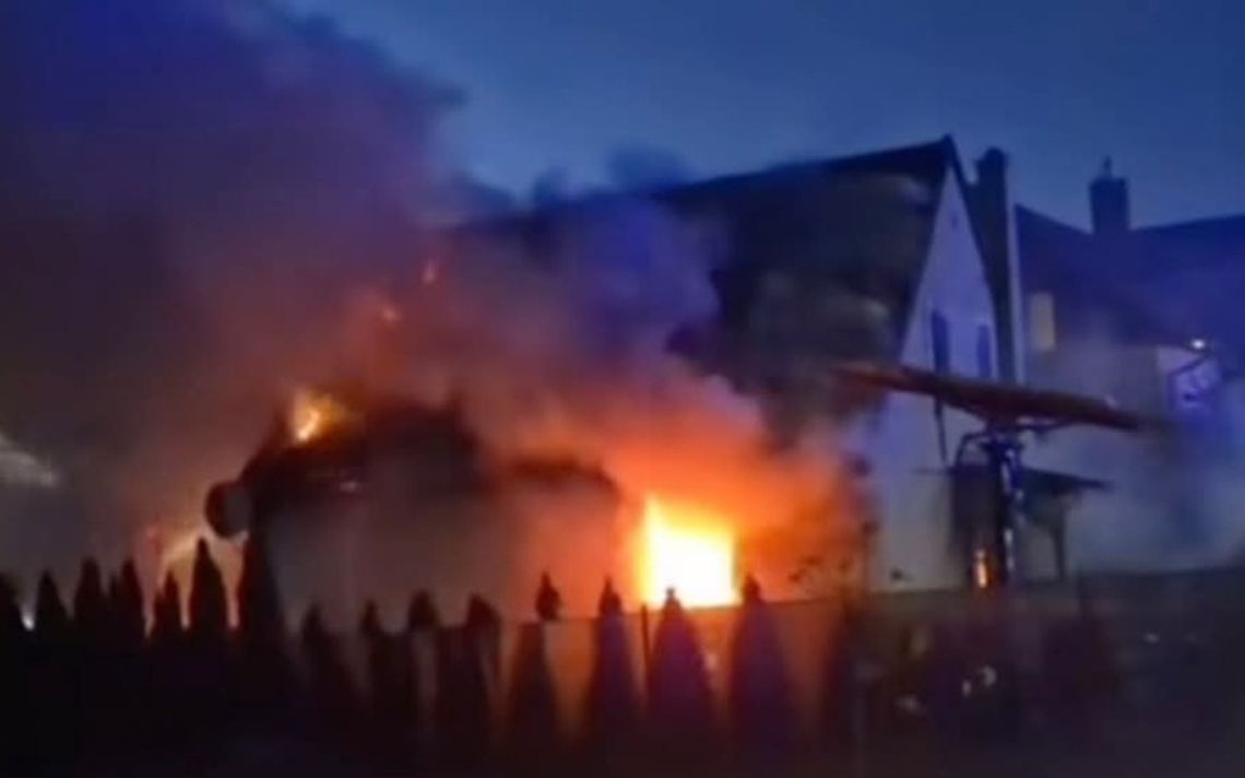 Malbork: W pożarze domu stracili cały dobytek. Teraz potrzebują pomocy pożar domu przy ul. Wejhera w Malborku